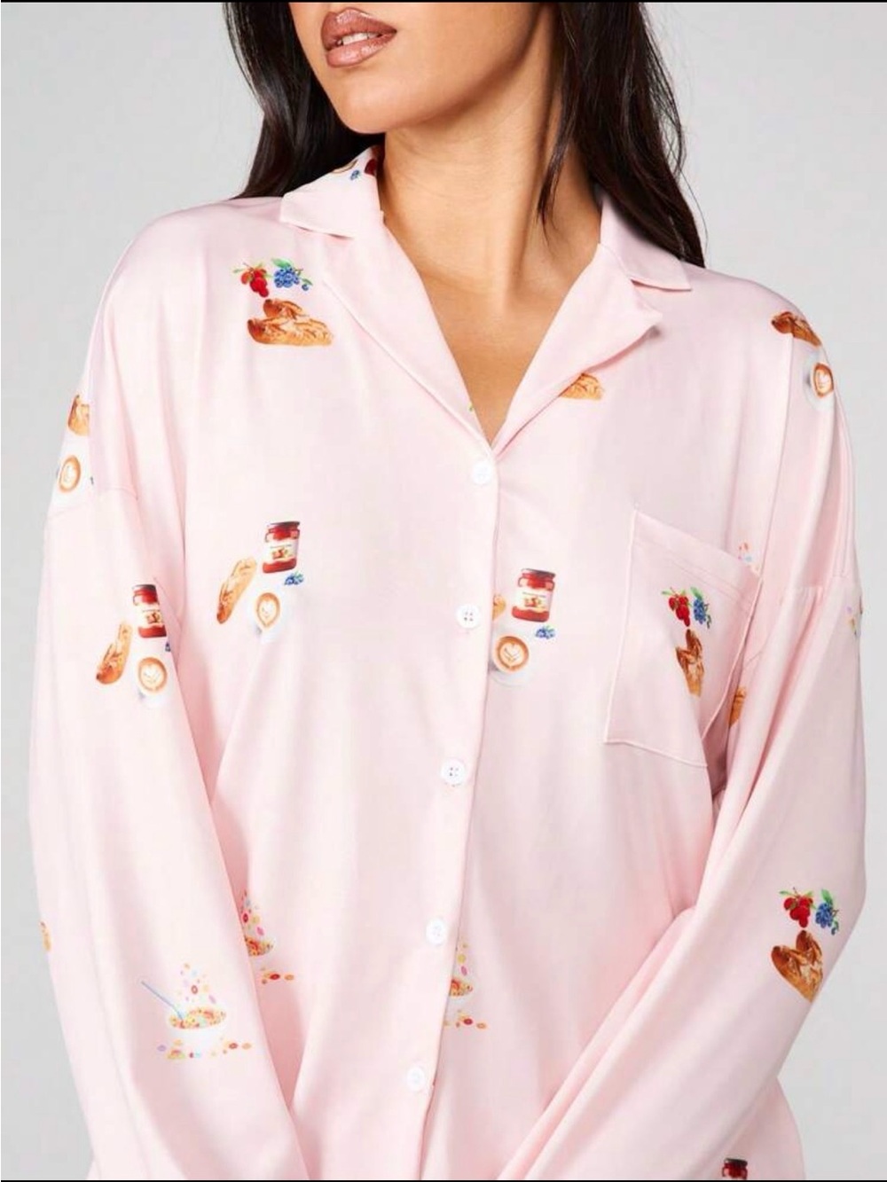 🆕🎀Baby Pink “Brunch Club” Pajama Set